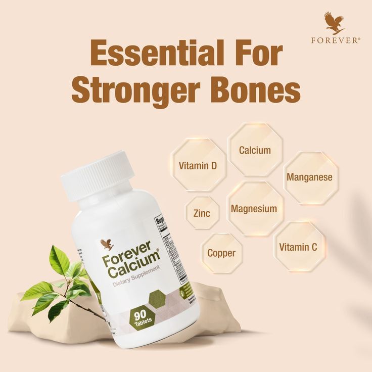 CALCIUM  FOREVER LIVING: 🦴 Des os plus forts, des muscles plus sereins et un systène nerveux équilibré
