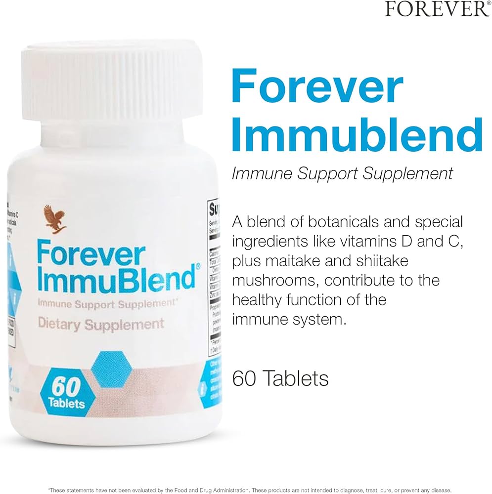 Soutiens naturellement tes défenses et renforce ta résistance au quotidien avec 🛡️ IMMUBLEND™ – FOREVER LIVING