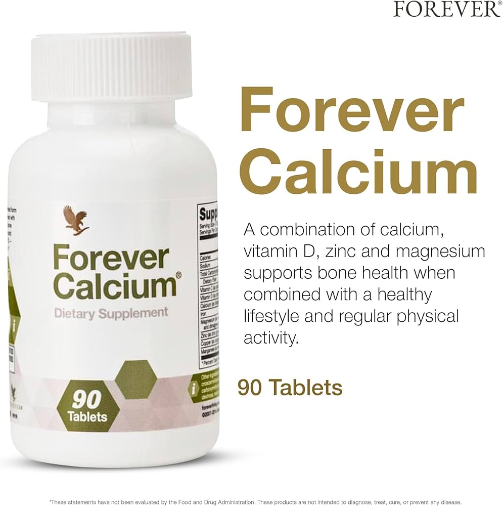 CALCIUM  FOREVER LIVING: 🦴 Des os plus forts, des muscles plus sereins et un systène nerveux équilibré