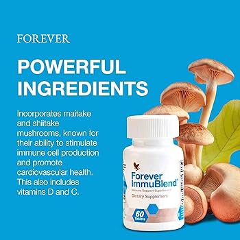 Soutiens naturellement tes défenses et renforce ta résistance au quotidien avec 🛡️ IMMUBLEND™ – FOREVER LIVING