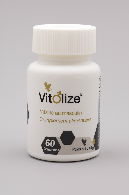 Boostez votre virilité naturellement avec Vitolize Men ! Libido, endurance, Equilibre hormonalé� tout y est.