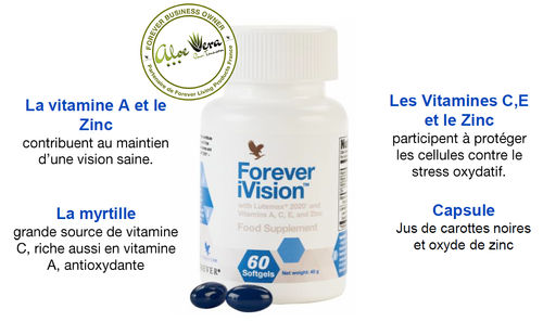 Prends soin de ta vision et protège tes yeux au quotidien avec 👁️ IVISION™ – FOREVER LIVING