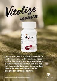 Retrouve ton équilibre féminin, ton énergie et ton épanouissement intime avec 🌸 VITOLIZE® WOMEN – FOREVER LIVING