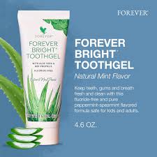 🦷 FOREVER BRIGHT® TOOTHGEL: Des dents propres, une haleine fraîche et des gencives saines… naturellement