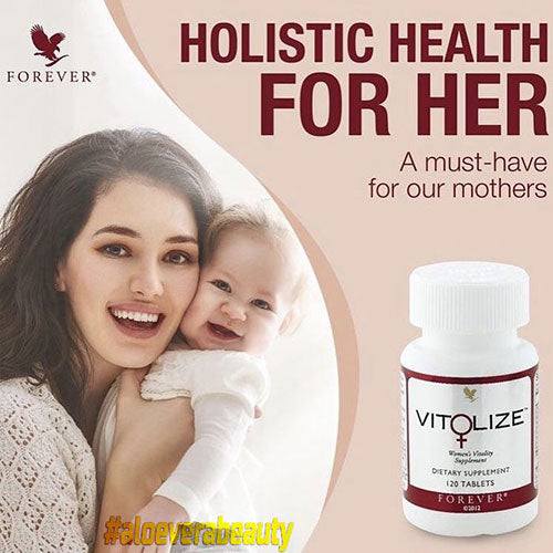 Retrouve ton équilibre féminin, ton énergie et ton épanouissement intime avec 🌸 VITOLIZE® WOMEN – FOREVER LIVING