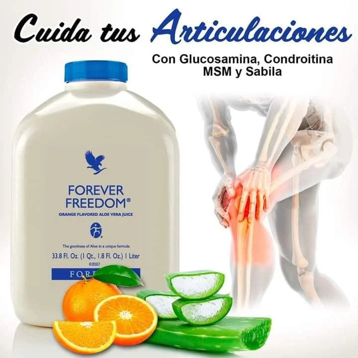 Retrouve plus de confort articulaire et de liberté de mouvement, naturellement avec 🟢 FREEDOM™ – FOREVER LIVING